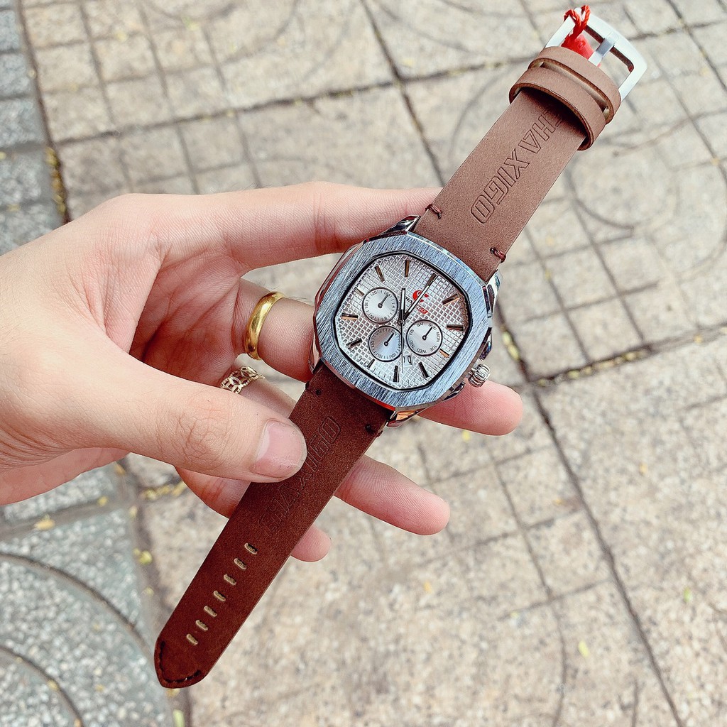 Đồng hồ nam Chaxigo chất liệu da lên form chuẩn | BigBuy360 - bigbuy360.vn