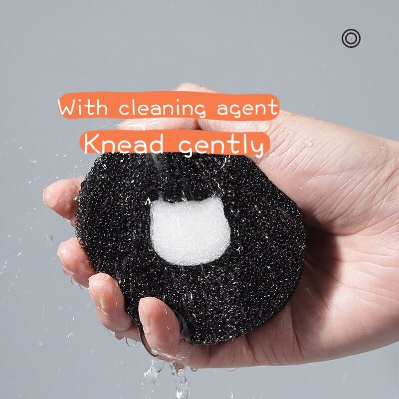 [Hàng mới về] Hộp vệ sinh cọ trang điểm nhanh chóng thiết kế vỏ nhôm dễ thương