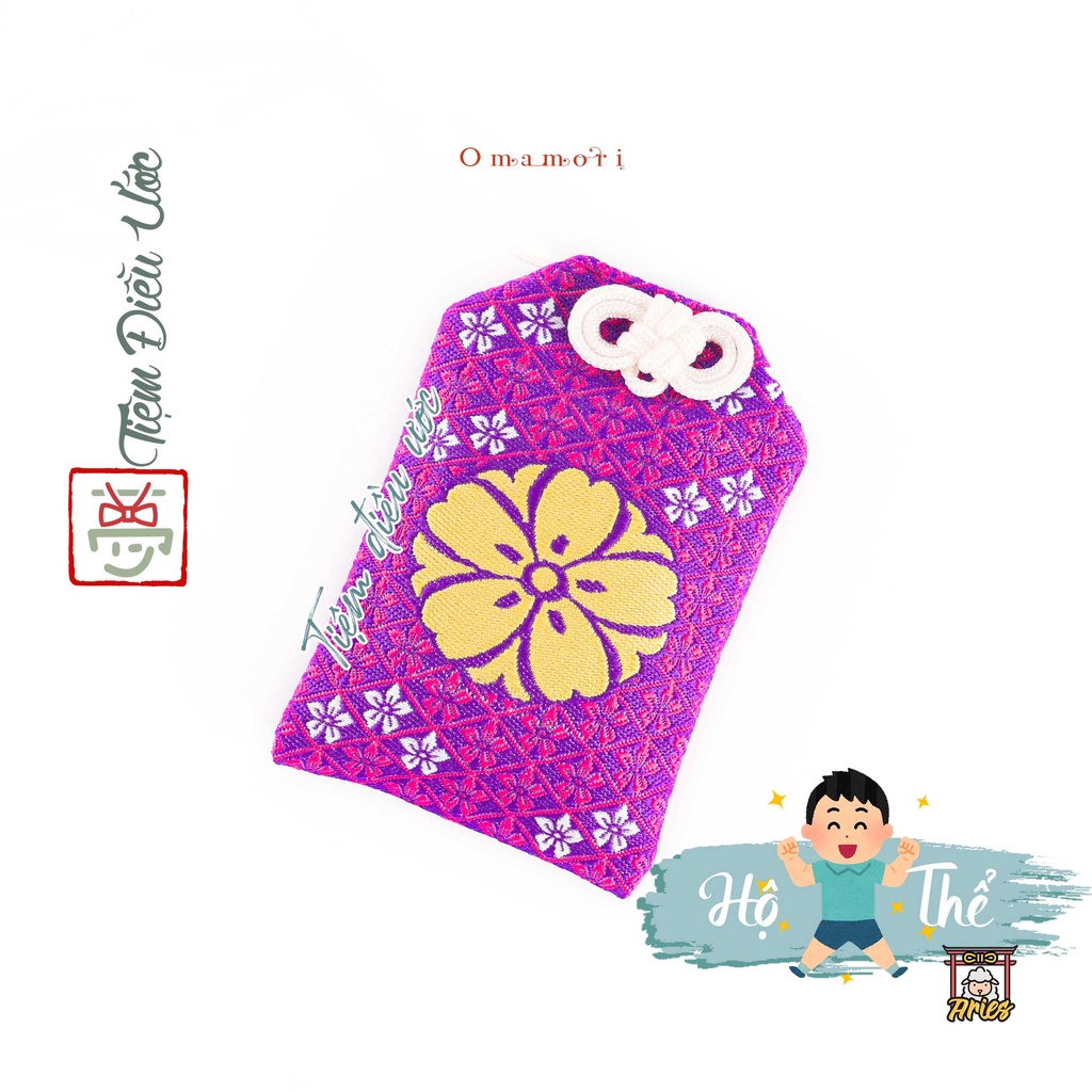 Móc khoá Omamori Hộ Thể-Kobe, Nhật Bản, hàng thật
