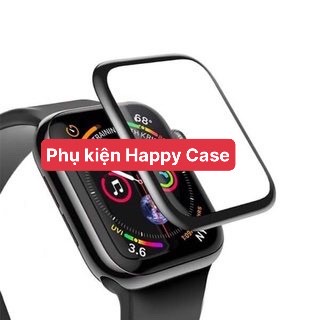 (ẢNH THẬT)Cường Lực Apple Watch Nano Dẻo Bóng Full Màn Series 1/2/3/4/5/6 Full Size 38/40/42/44MM  chống vỡ, chống xước