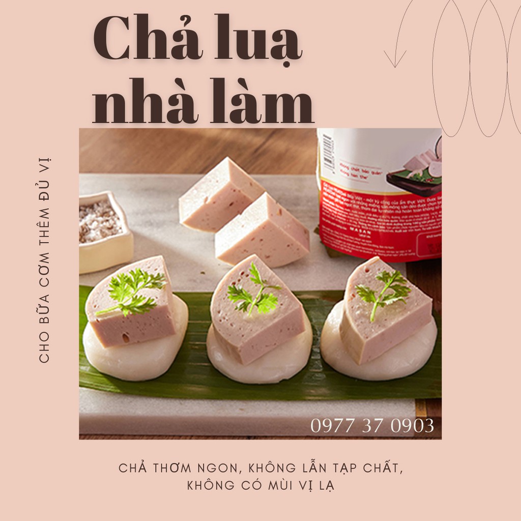 CHẢ LỤA GIÁ SỈ NHÀ LÀM 500G, KHÔNG HÀN THE, KHÔNG CHẤT BẢO QUẢN | BigBuy360 - bigbuy360.vn