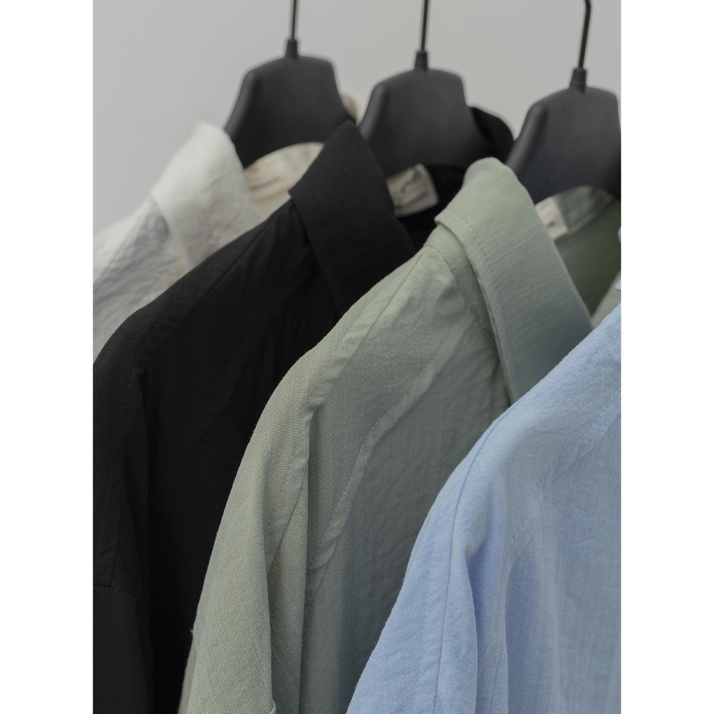  Áo sơmi đũi mịn ít nhăn CHUBBIE Puffy Shirt | BigBuy360 - bigbuy360.vn