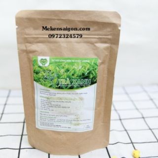Bột trà xanh nguyên chất mẹ ken-100gr