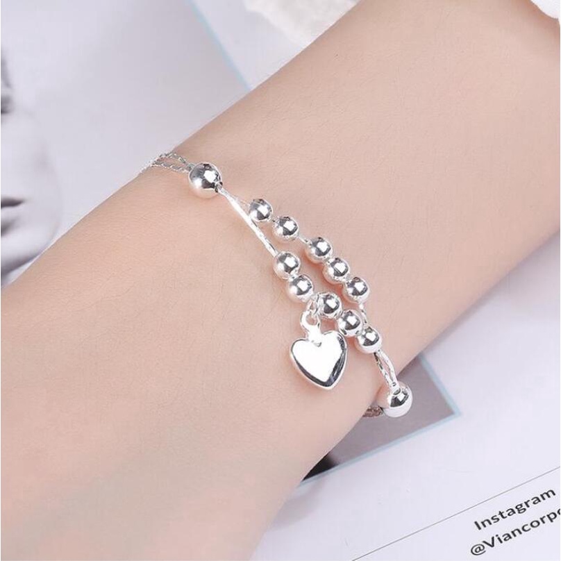 Vòng Tay Mạ Bạc 925 Thời Trang Cho Nữ