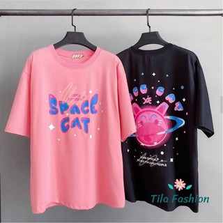 Áo Thun Unisex Space Cat