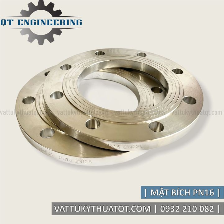 Mặt Bích Rỗng Inox 304 | BS4504-PN16 | DN80,DN100,DN125