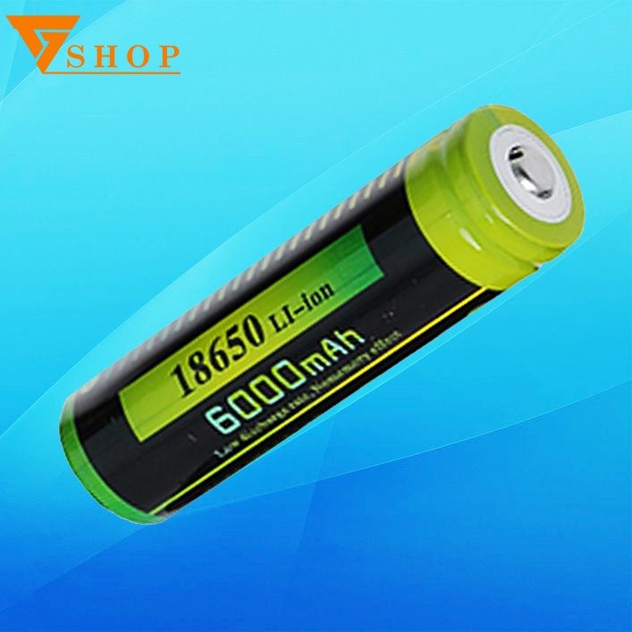 1 viên pin sạc 18650 Akasha 4.2V 6000mAh chính hãng