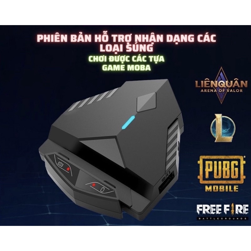 Lingzha Rezar 2 | Bộ chuyển đổi chơi game FPS PUBG Mobile, COD, Firefire