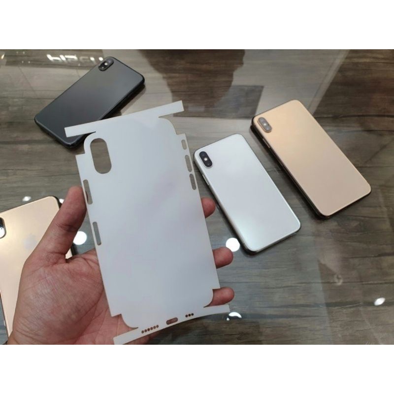 MIẾNG DÁN PPF NHÁM DÀNH CHO IPHON FULL LỖ LOA - BẢO VỆ TOÀN BỘ IPHONE - CHỐNG VÂN TAY