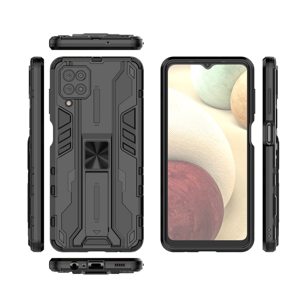Ốp lưng Samsung A22 / A22 4G Iron Man Ver 3 chống sốc giá đỡ xem phim đế hút ô tô từ tính