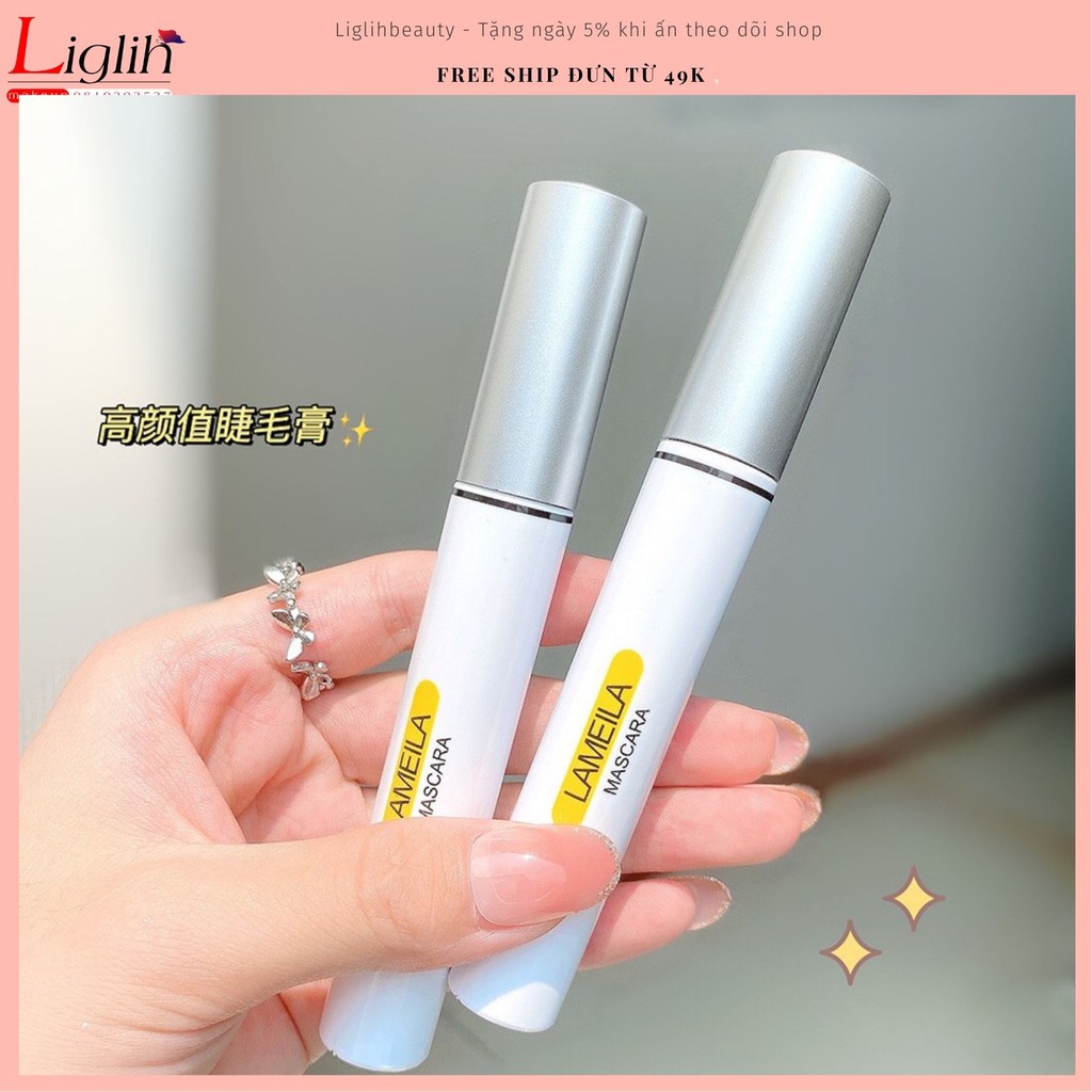 Mascara cong mi Lameila 24h chuốt mi chống thấm nước chuốt lông mi cong dài và dày hiệu quả | BigBuy360 - bigbuy360.vn