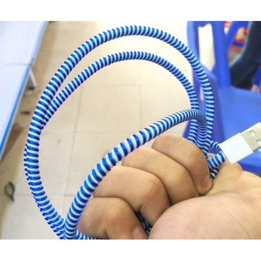 Dây quấn bảo vệ cáp sạc và tai nghe điện thoại ( Dây quấn sạc trống đứt - chống gẫy ) | BigBuy360 - bigbuy360.vn