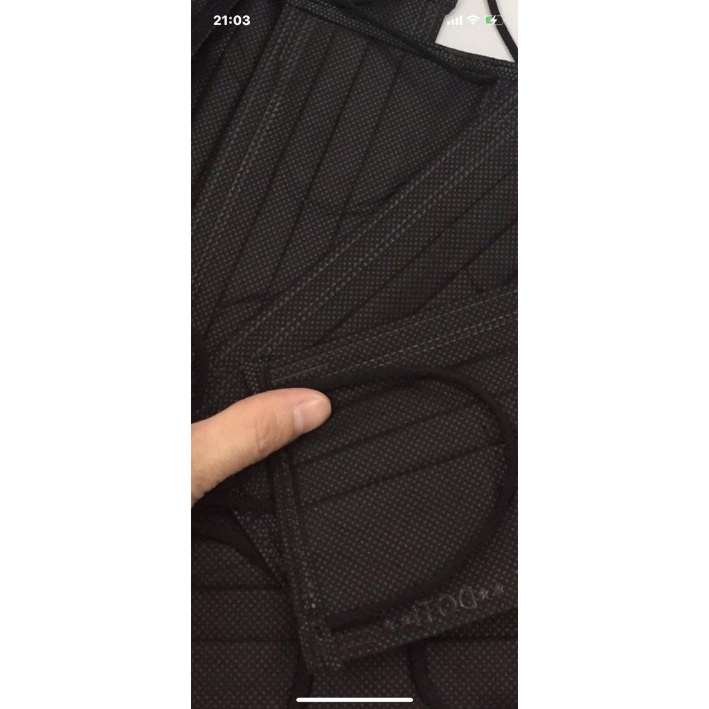 Khẩu Trang Đen / Khẩu Trang Đen 4 lớp cao cấp hộp 50 cái, chuyên cung cấp cho các hệ thống Nhà thuốc và bệnh viện | BigBuy360 - bigbuy360.vn