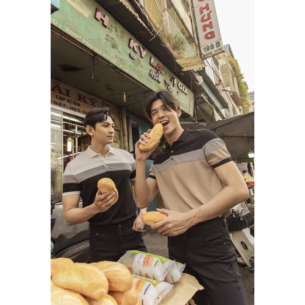 Áo thun polo BEN & TOD hoạ tiết cotton cao cấp phong cách trẻ trung 20357 | BigBuy360 - bigbuy360.vn