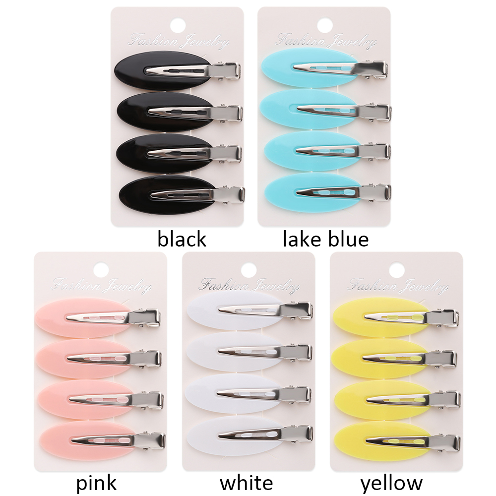 (Hàng Mới Về) Kẹp Tóc Không Gây Khó Chịu Nhiều Màu Sắc Thời Trang