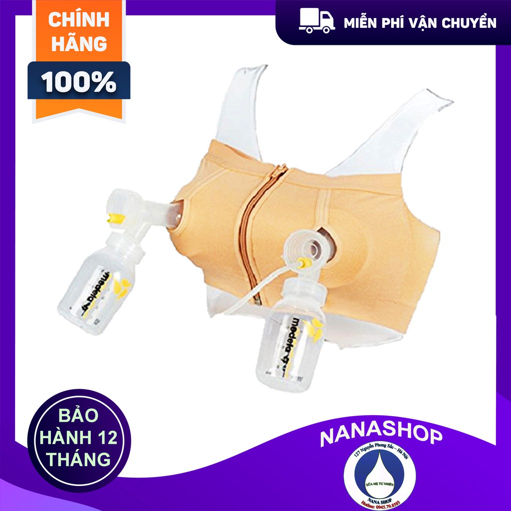 [TẶNG CỌ DÂY HÚT SỮA 30K] Áo đai hút vắt sữa rảnh tay có dây 100% cotton siêu dày dặn lót ôm ngực giữ chặt bình freesize