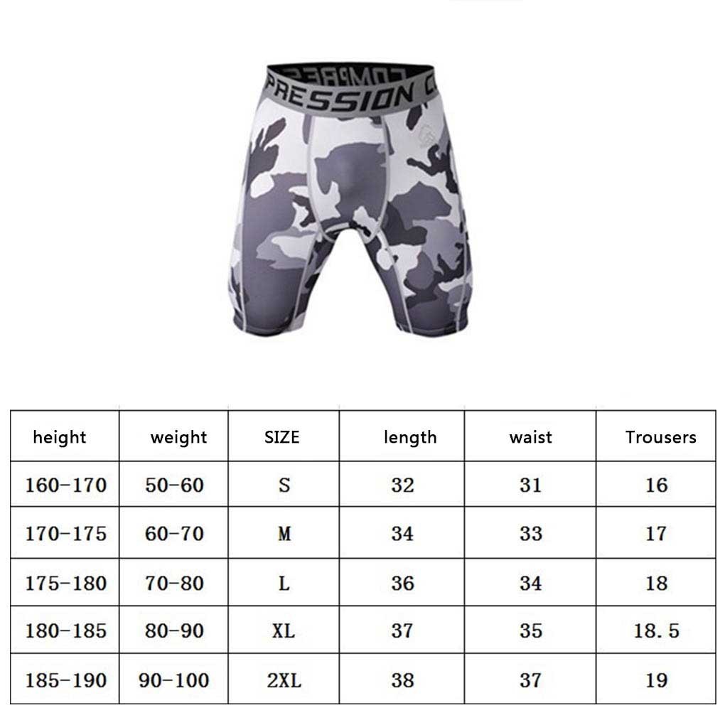Quần short ôm xanh quân đội rằn ri nhanh khô co giãn mặc khi chạy bộ thể thao cho Nam
