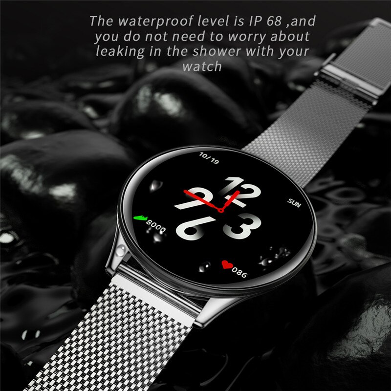 SN58 Smart Watch Men ip68 Waterproof Heart Rate Monitor Activity Fitness Tracker Men Women Smartwatch for Android IOS