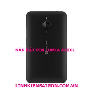 NẮP ĐẬY PIN LUMIA 640XL MÀU ĐEN