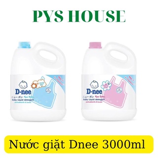 Combo 2 can nước giặt quần áo trẻ em dnee 3000ml chính hãng - ảnh sản phẩm 2