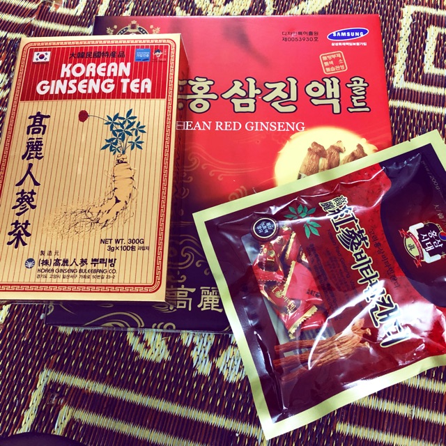 COMBO NƯỚC SÂM, TRÀ SÂM TẶNG KẸO SÂM HÀN QUỐC