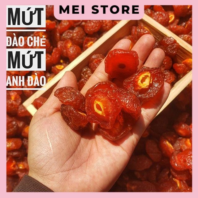 Hủ Pet 500gr Xí Muội Đào Bổ Chua Ngọt Siêu Ngon