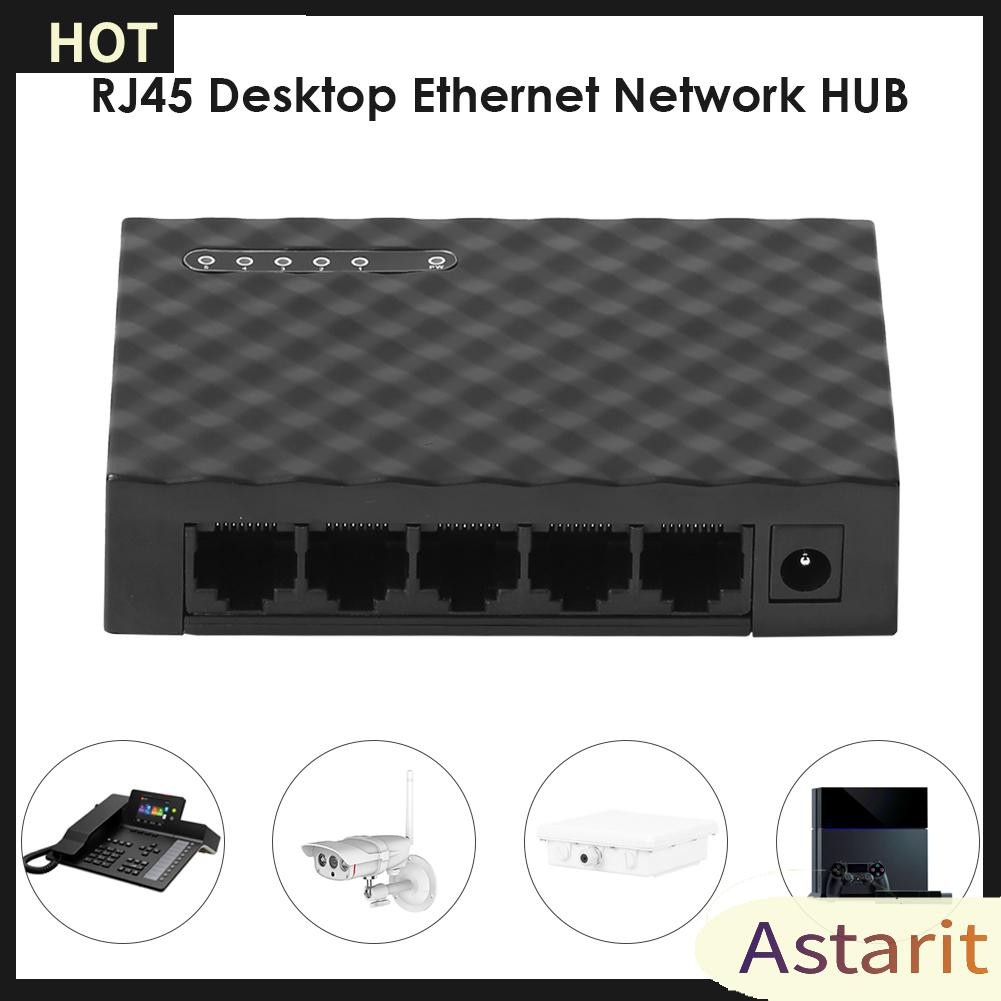 10/100/1000Mbps 5 Port Gigabit Switch RJ45 Desktop Ethernet Network HUB