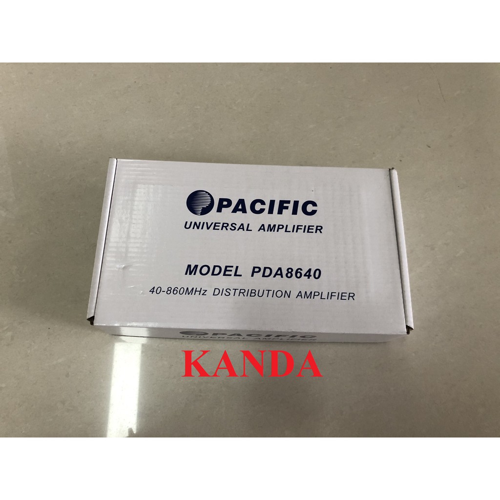 Khuếch Đại Tín Hiệu Truyền Hình Cáp PACIFIC PDA8640