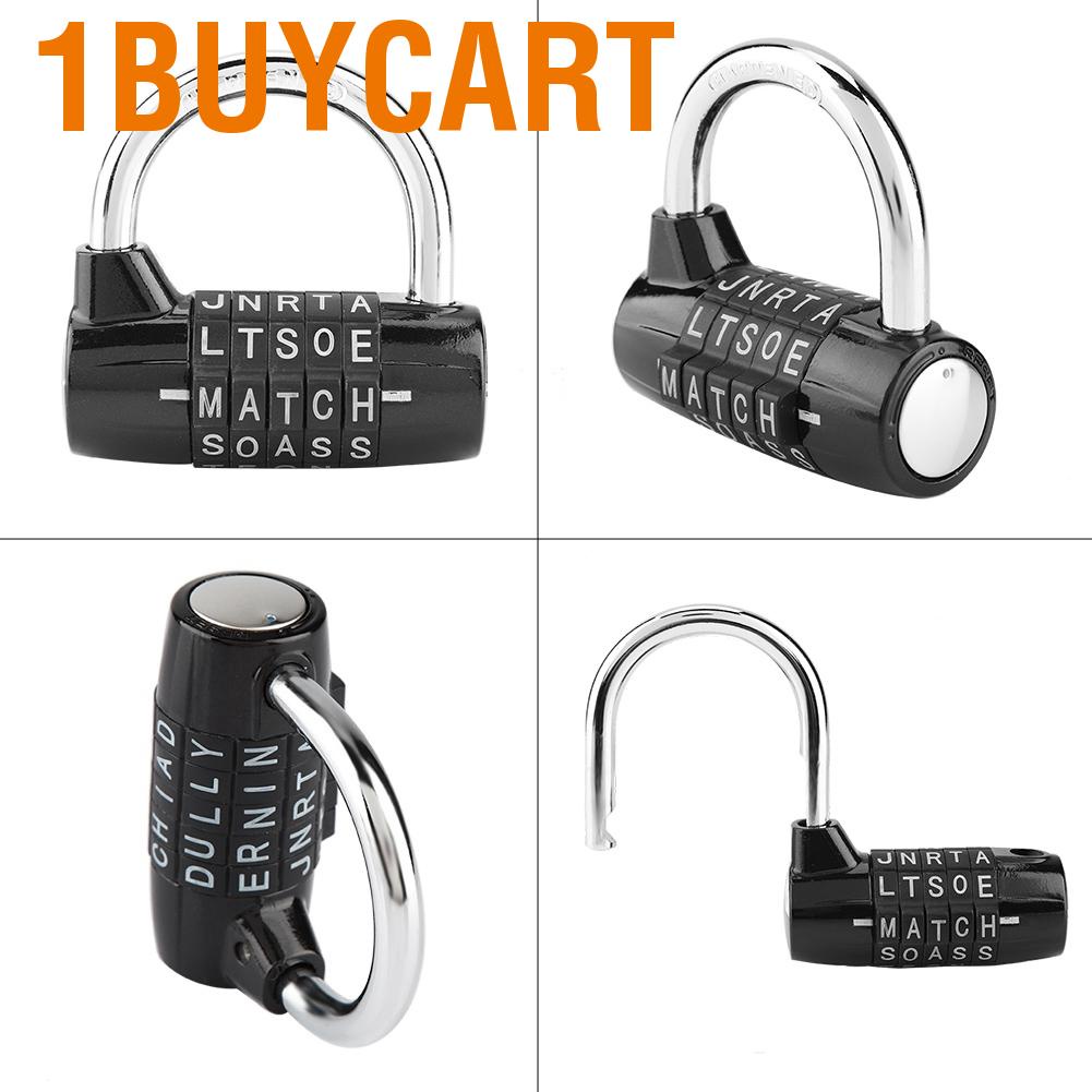 Ổ Khóa Mật Mã 1 Số 5 Chữ Cho Vali Du Lịch