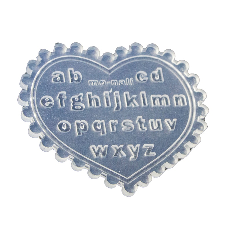 [Hàng mới về] Khuôn silicon đúc hình chữ cái làm đồ trang trí móng tay DIY