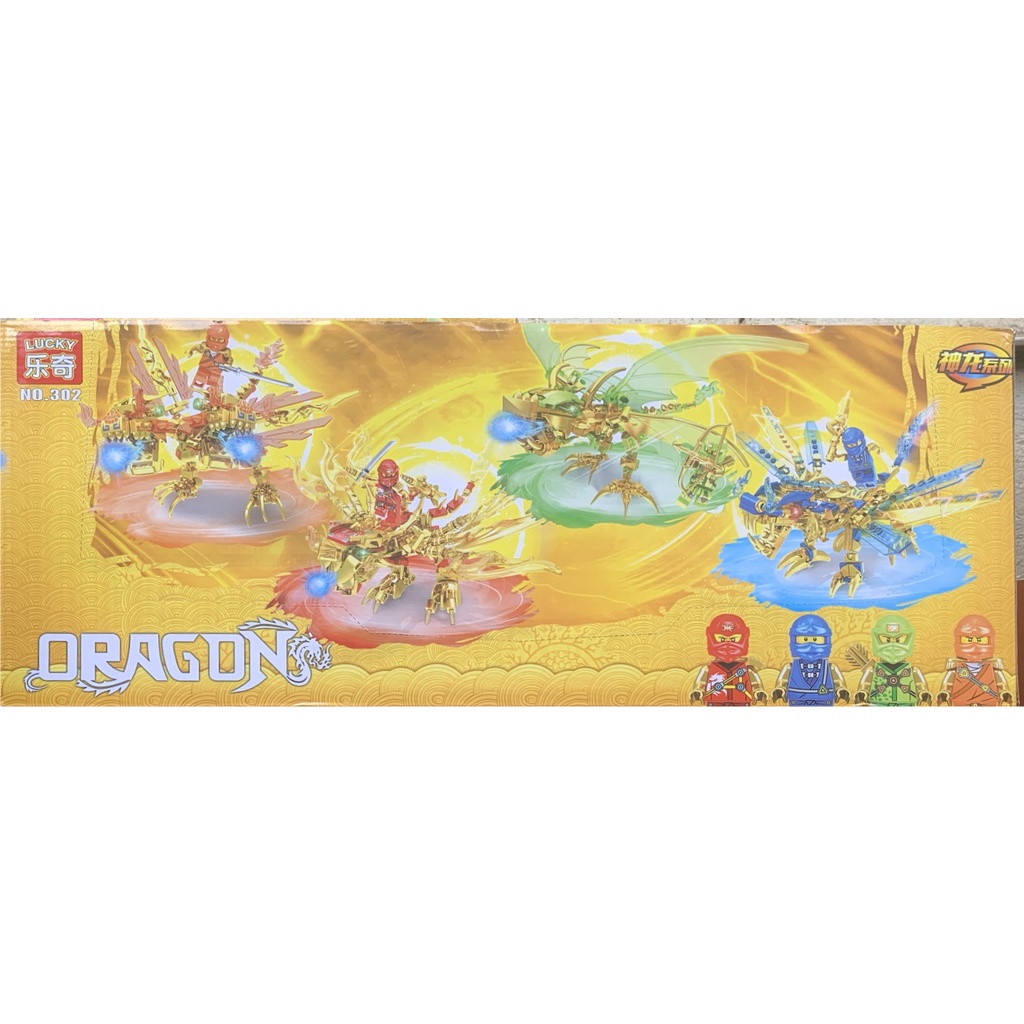 Bộ 🧩🧩🧩🧩Ninjago rồng