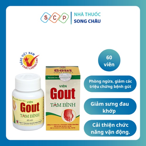 Viên Gout Tâm Bình
