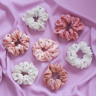 Ốc Sên Shop - Scrunchie họa tiết