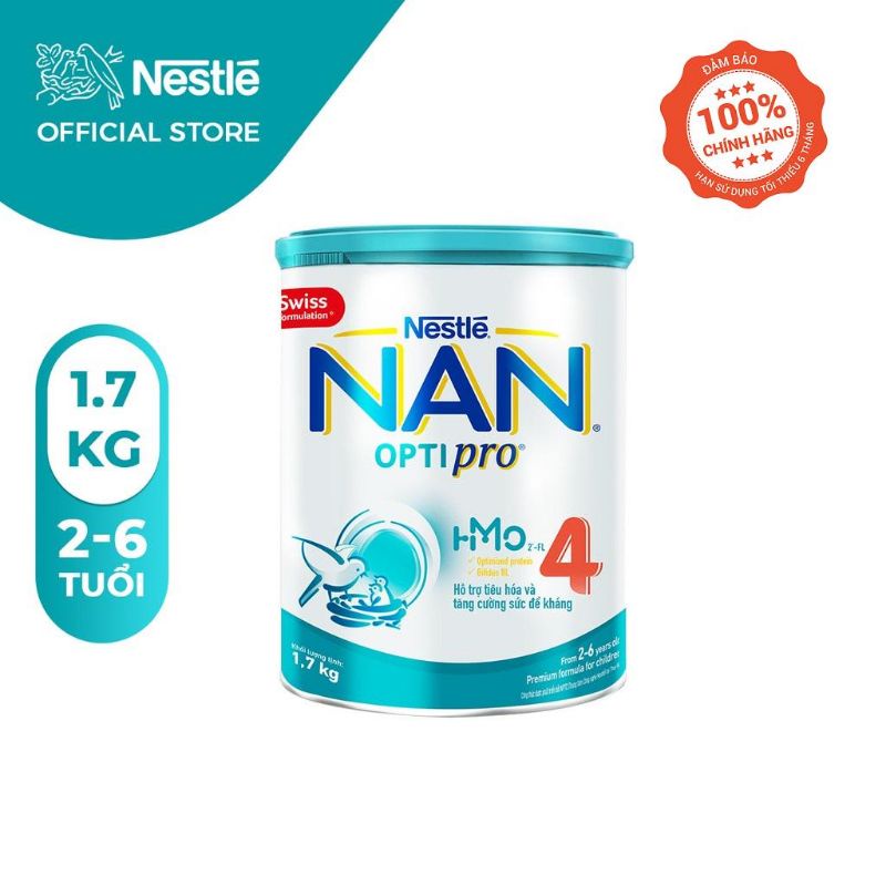 Sữa bột NAN 4 HMO 1.7kg