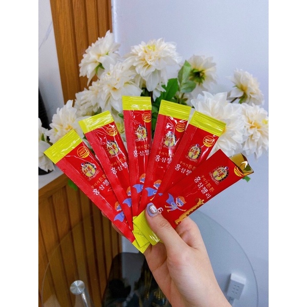 [ QUÀ TẶNG CAO CẤP ] THẠCH HỒNG SÂM BABY HÀN QUỐC - JELLY FOR KID'S_ HỘP 30 GÓI _ GIÚP ĂN NGON_ NGỦ NGON _ TĂNG ĐỀ KHÁNG