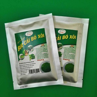 Bột cải bó xôi nguyên chất chợ quê 50g