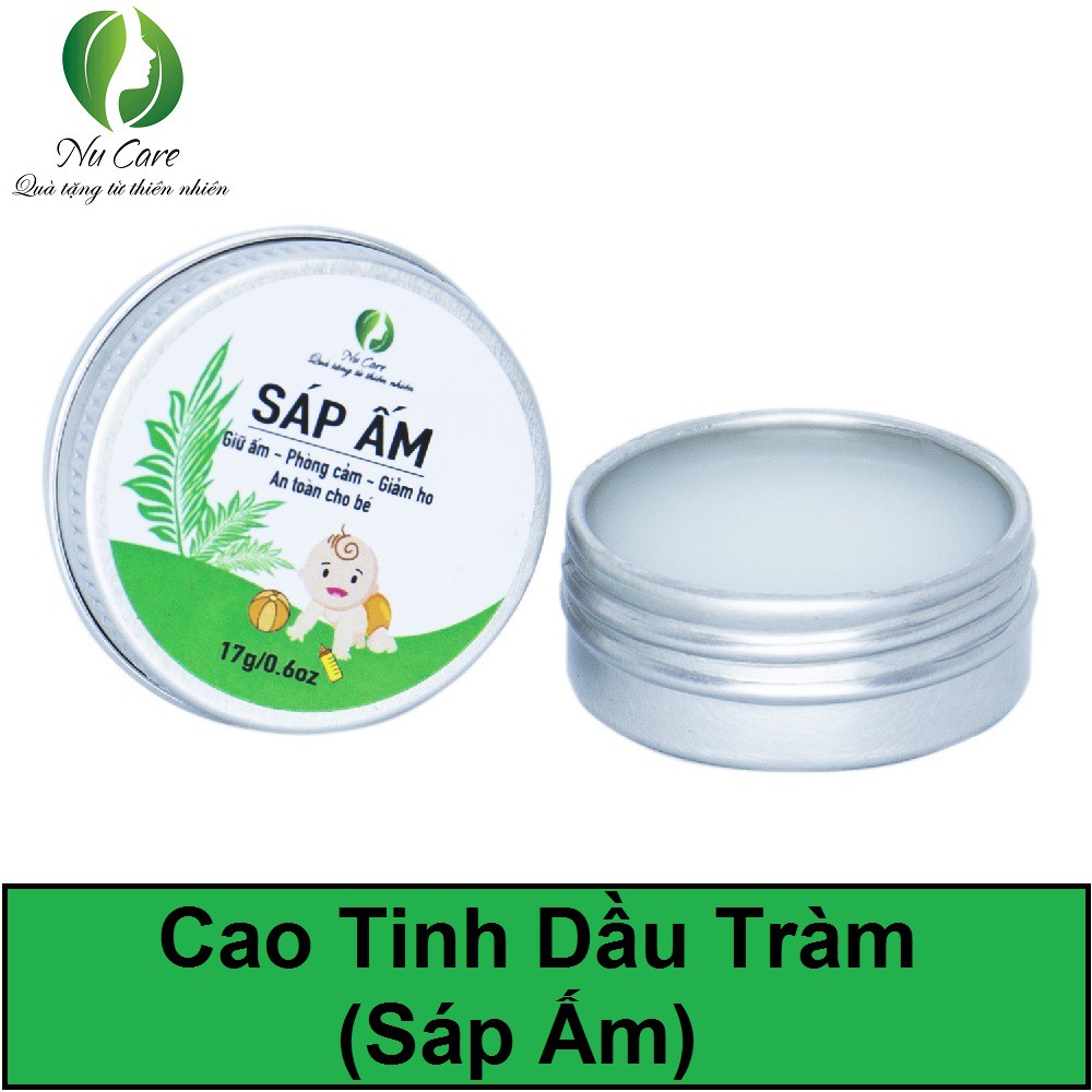 Cao tinh dầu tràm (sáp ấm) Nucare - 17gr