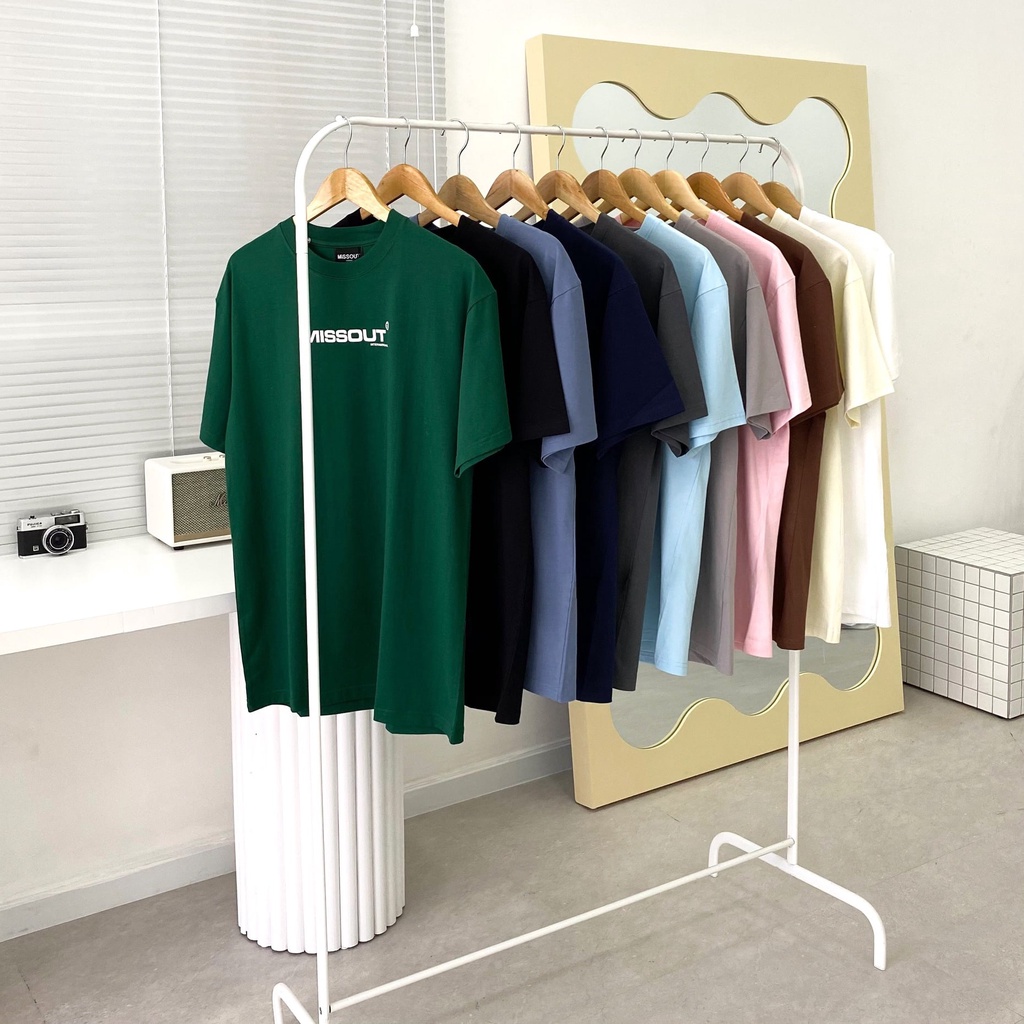 Áo thun local brand Missout basic ss5 , áo phông from rộng unisex , basic tee oversize nam nữ - gin store