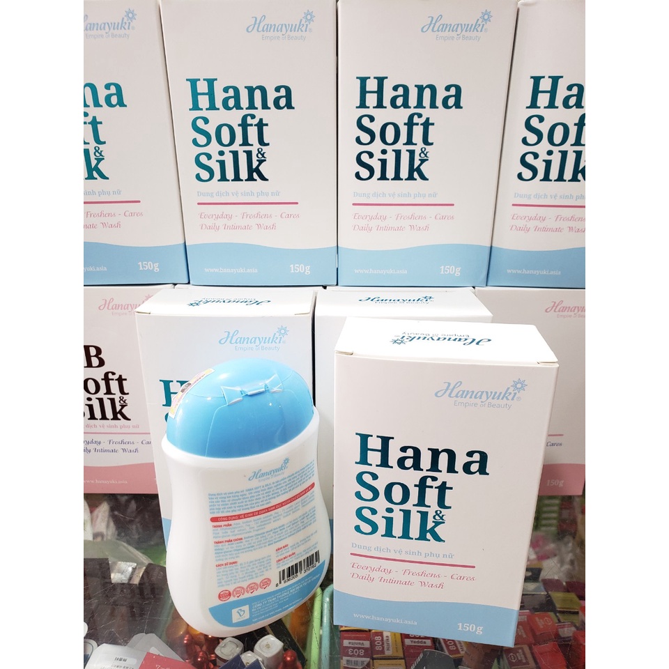 Dung dịch vệ sinh Hana Soft&amp;Silk siêu se khít , khử mùi 150g