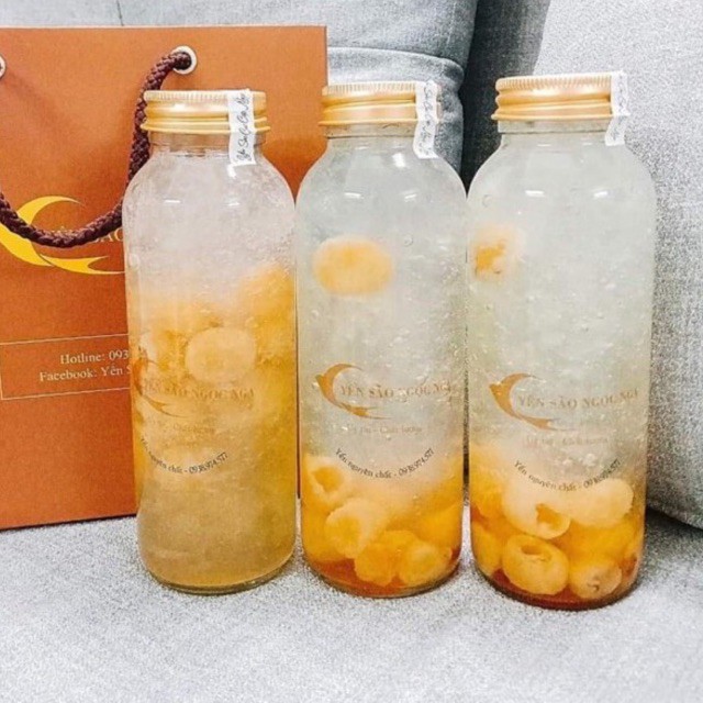 COMBO 2 Chai thuỷ tinh nắp nhôm 300ml