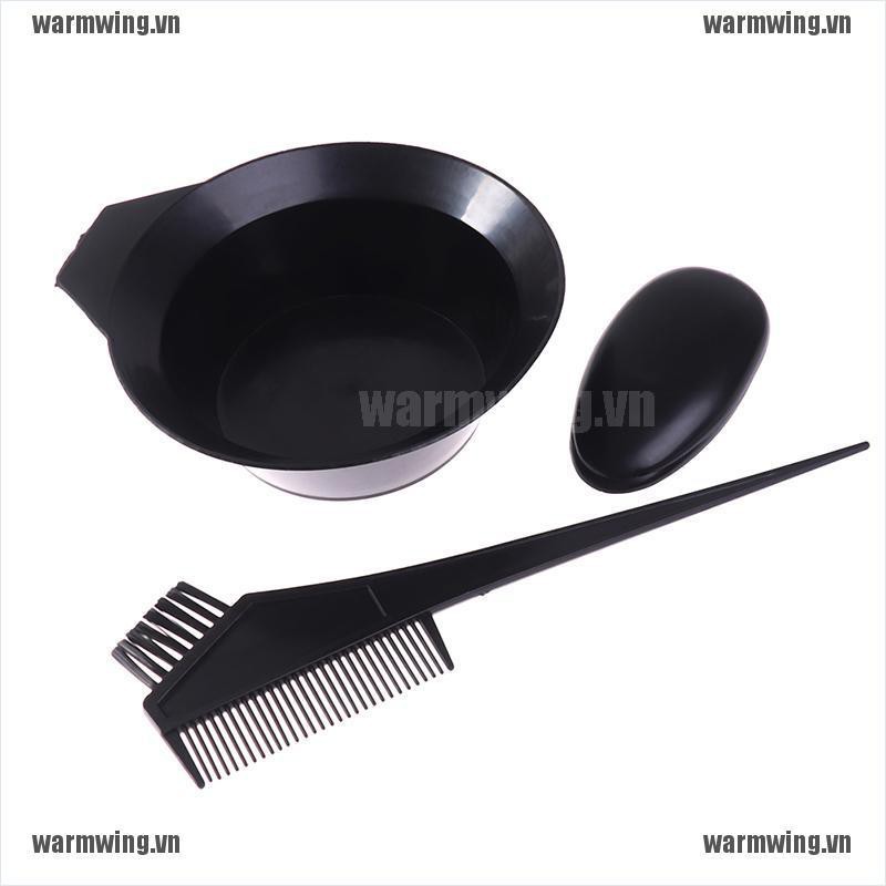 Bộ 8 Dụng Cụ Tô Nhuộm Tóc Gồm Bát + Găng Tay + Lược + Tô Đựng Thuốc Nhuộm Tóc Tiện