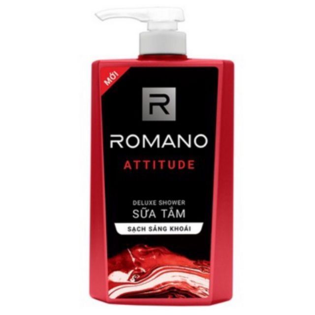 Sữa tắm Romano 650g Classic / Attitude / Force/Gentleman