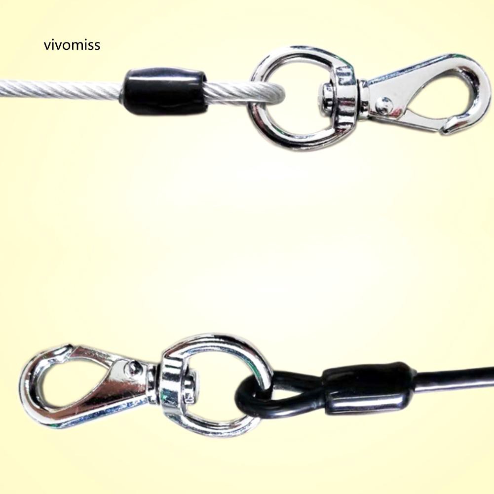 Dây dắt chó đi dạo chống cắn bằng sợi thép