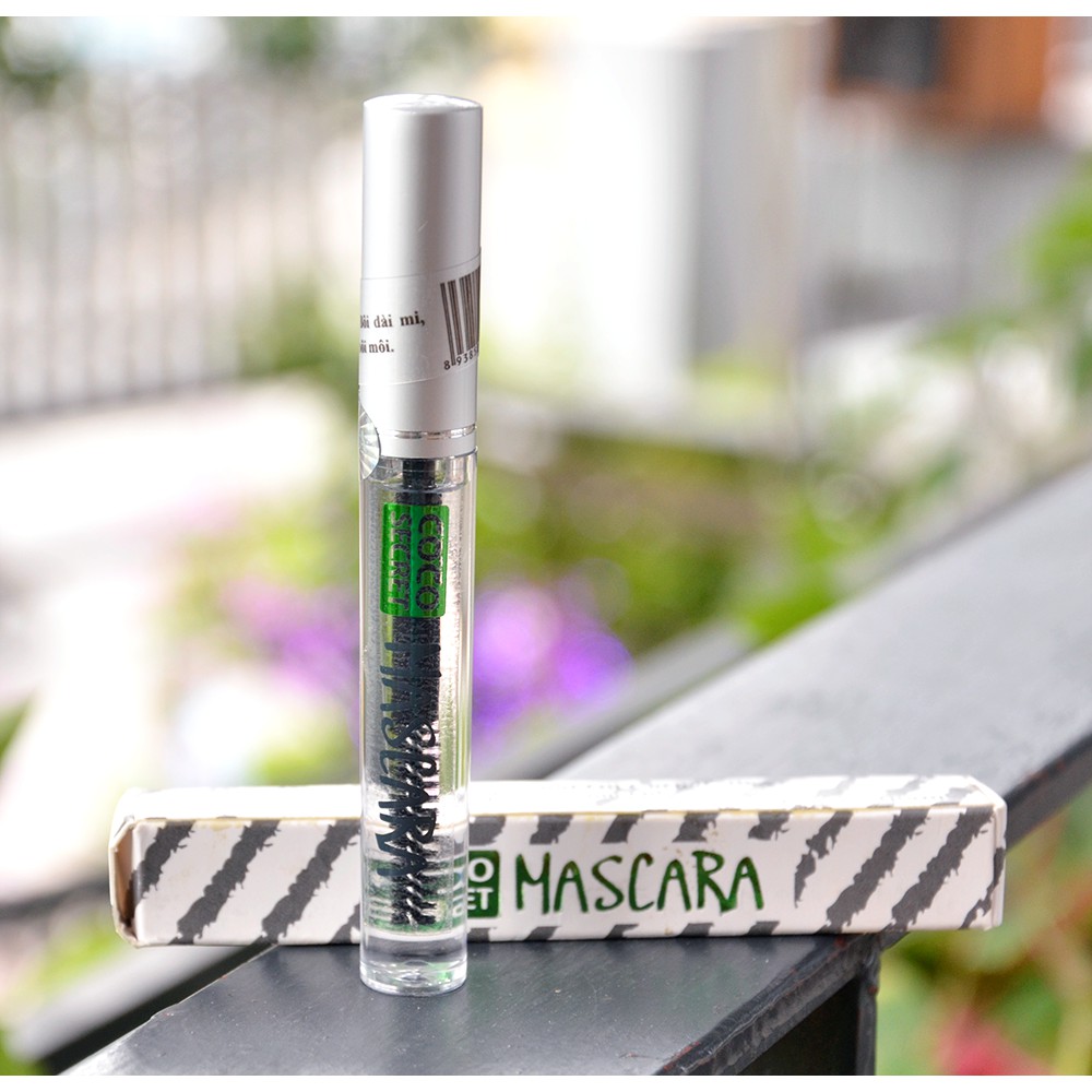 [Ảnh Thật] Mascara dầu dừa dưỡng mi dài và dày mi Coco Secret