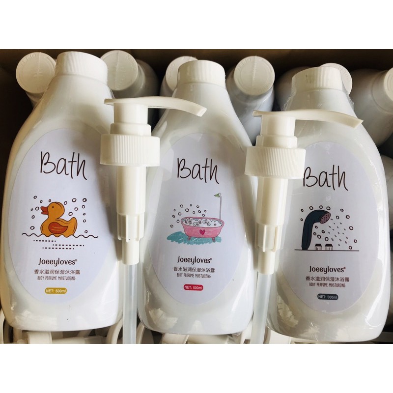 COMBO 3 Chai Sữa Tắm Bath Joeeyloves Hương Nước Hoa Hàng Nội Địa Trung 300ml