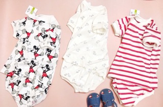 Bộ cotton Crazy8 bé trai bé gái