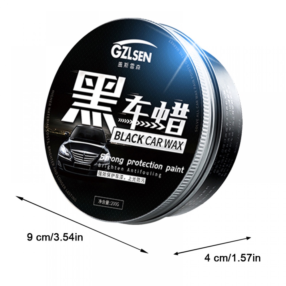 Sáp Đánh Bóng Xe Hơi Màu Đen 200g Chuyên Dụng