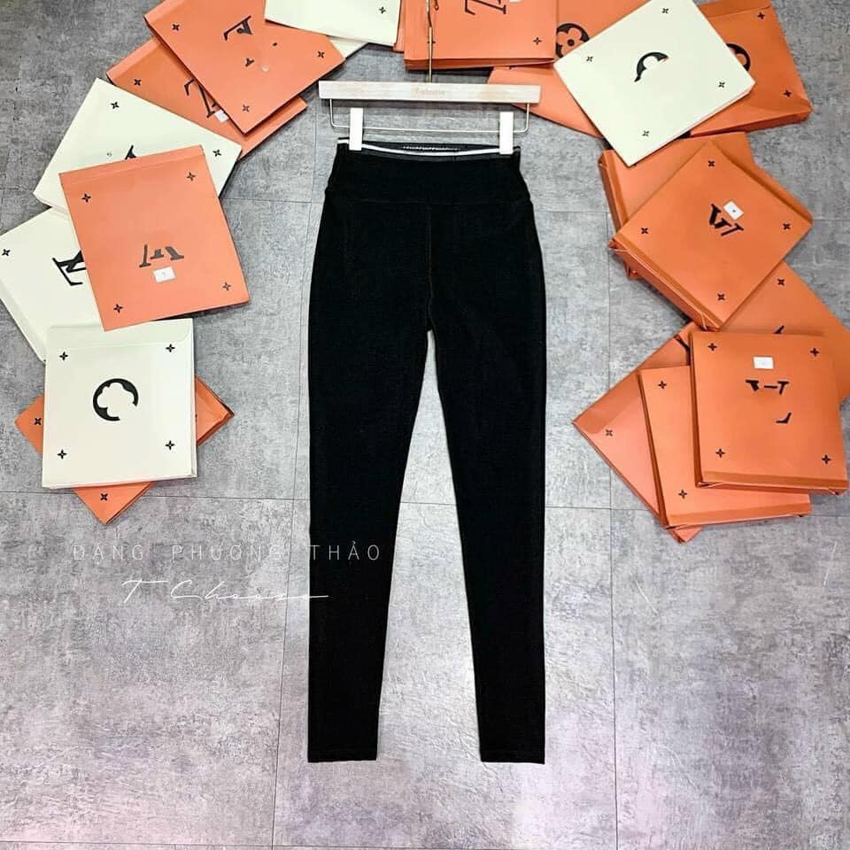 Quần legging LV vải umi cạp kim tuyến thời trang LADYA STORE | WebRaoVat - webraovat.net.vn