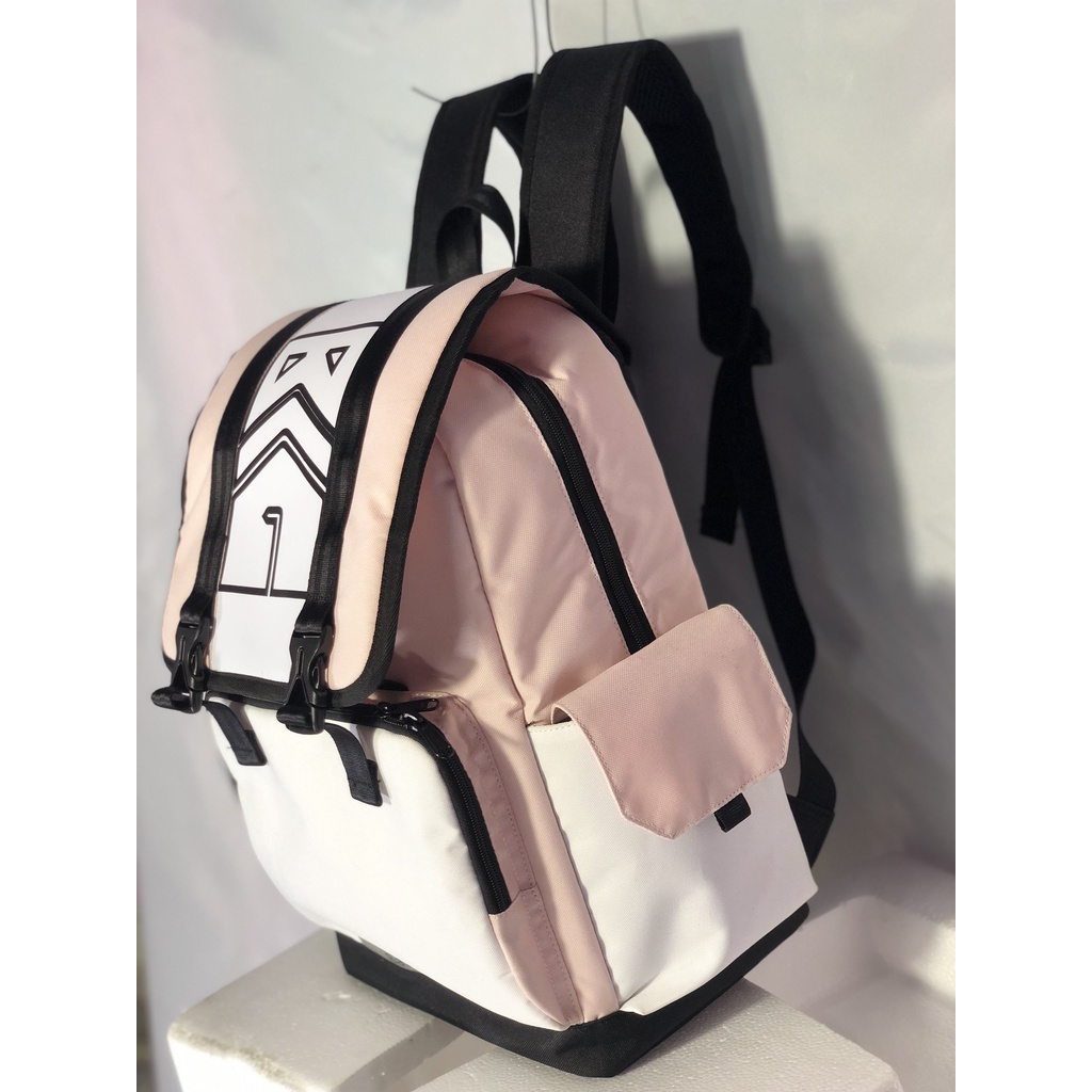 Balo đi học BATTLE ER B.G mẫu x006 pink thời trang Unisex Streetwear Backpack