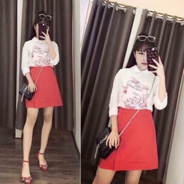 Set áo váy siêu xinh